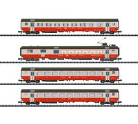Voie N Trix 18720 Rame de Wagon " Swiss Express " Partie 1 Neuf Emballage Scellé