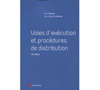 Voies d execution et procedures de distribution - Jean-Baptiste Donnier - LexisNexis - broché - Scolaire / Universitaire