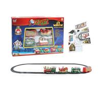 Voies De Chemin De Fer | 13 Pièces Comprenant Voitures Jouet et Circuit Ferroviaire | Ensembles De Train De Jouet - pour Noël Anniversaire Jeu pour Bambin Garçons Filles Imaginatifs