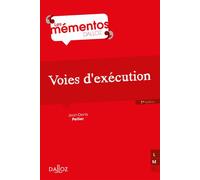Voies d'exécution 2nde édition - Jean-Denis Pellier - Dalloz - broché - Etude