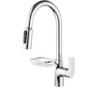 Voies Modes, Robinet de Extensible, col Flexible, mitigeur en Cuisine Filtre à Eau pour système d'osmose (Couleur : Gebürstetes Gold)