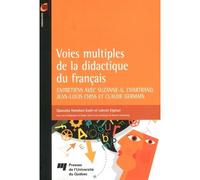 Voies Multiples De La Didactique Du Français