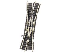 Fleischmann Traversée-jonction double à droite 9185 (N) Voie Fleischmann Piccolo avec ballast 1 pc
