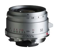 Voigtländer Color-Skopar 50mm F/2.2 VM Mount silver | ✅ + garantie gratuit de 5 ans