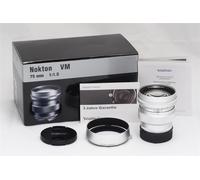 Voigtländer Nokton 1.5/75Mm VM Chrome Asph. Pour Leica M