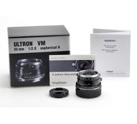 Voigtländer Ultron 2/35MM Asph. VM II Noir Pour Leitz Leica M