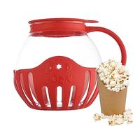 Voihamy Machine À Pop-Corn Popcorn Maker - Micro-Pop Micro-Ondes Popcorn Popper - Pot Micro-Ondes Air Poppers Snack - Pot Multifonction sans BPA 2,25 litres Passe Au Lave-Vaisselle pour La Maison