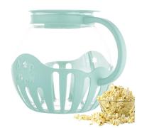 Voihamy Machine À Pop-Corn Popcorn Maker - Micro-Pop -Ondes Popcorn Popper - Pot -Ondes Air Poppers Snack - Pot Multifonction sans BPA 2,25 litres Passe Au Lave-Vaisselle pour La Maison