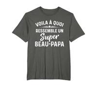 Voila à Quoi Ressemble à un super Beau-Papa Fête des Pères T-Shirt