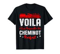 Voila A Quoi Ressemble Cheminot Train Ouvrier Homme Cadeau T-Shirt