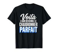 Voilà à Quoi Ressemble Le chaudronnier Parfait Humour T-Shirt