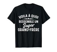 Voila à Quoi Ressemble un super Grand-Frère Fête des pères T-Shirt