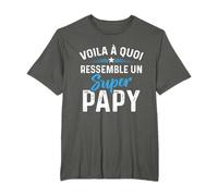 Voila à Quoi Ressemble un super Papy Fête des pères T-Shirt