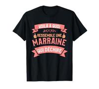 voilà à quoi ressemble une marraine qui déchire T-Shirt