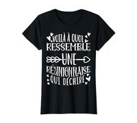 Voilà à Quoi Ressemble Une Réunionnaise Qui Déchire Réunion T-Shirt