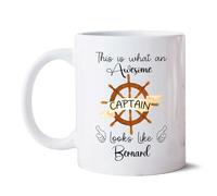 Voilà Ce Qu'Est Un Capitaine Génial Tasse À Café Durable Tasse À Thé Drôle Mug Idée Cadeau Pour Bureau Collègue Anniversaire 330 Ml