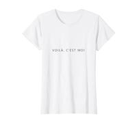 Voilà C'est Moi | Citation Française Chic Paris T-Shirt