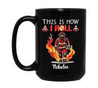 Voilà Comment Je Roule Mug Céramique Tasse À Thé Durable Tasse À Café Idée Cadeau Pour Noël Collègue Bureau 330ml