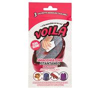 Voilà Lingettes Jetables, Détachant Instantané - 3 Paquets de 3 Ampoules [9 lingettes]