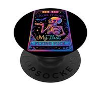 Voilà Mon dernier foutu Squelette Volant PopSockets PopGrip Adhésif