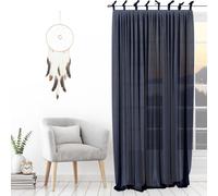 Voilage À Nouettes 135x250 Cm Spirit Orage, Par Soleil D'ocre