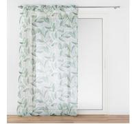 Voilage a oeillets 140 x 240 cm voile sablé imprimé Eleonore