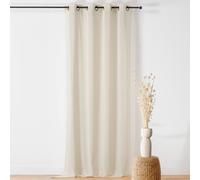 Voilage À Oeillets Effet Tissé