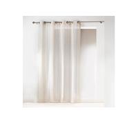 Douceur d'Intérieur Voilage HELIOS œillets métal 240 cm lin