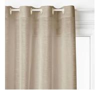 Voilage ""Alton"" beige 140x240cm - Atmosphera createur d'interieur