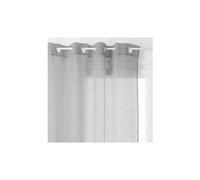 voilage anissa - 140 x 240 cm - gris