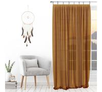 Voilages Soleil D'Ocre SPIRIT Jaune 135x250 cm