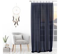 Voilage Avec Anneaux 135x250 Cm Spirit Orage, Par Soleil D'ocre