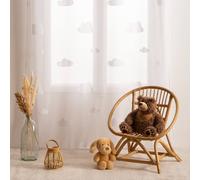 Voilage enfant - nuage blanc 140x240