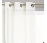 Atmosphera - Voilage Etamine - Blanc ivoire 140x240 cm