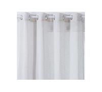 Atmosphera - Voilage Fred - 140 x 240 cm - Couleur lin Couleur lin