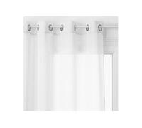 Voilage Atmosphera - Voilage Georgette - 140 x 240 cm - Blanc