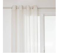 Voilage ""Haya"" blanc 140x240cm - Atmosphera createur d'interieur