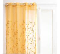 Atmosphera Voilage Izzy 140x240 cm Jaune moutarde