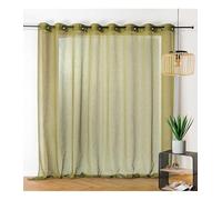 Voilage Kaolin Grande Largeur - 300x250cm - Vert Kaki