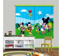 Voilage La Maison de Mickey Disney 180X160 cm multicolore G
