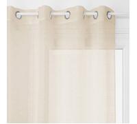 Atmosphera - Voilage Louis - Beige 140 x 240 cm