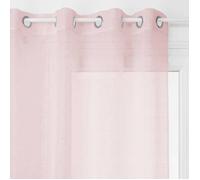 Voilage ""Louis"" rose 140x240cm - Atmosphera createur d'interieur