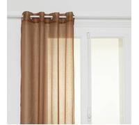Créateur d'intérieur - Rideau Voilage Moly 135x240cm Cannelle