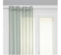 Voilage ""Moly"" 135x240cm vert céladon - Atmosphera createur d'interieur
