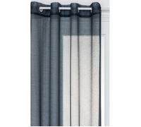 Voilage ""Moly"" tamisant 135 x 240 cm Atmosphera - Bleu