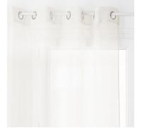 Voilage ""Moly"" tamisant 135 x 240 cm Atmosphera - Ivoire