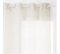 Voilage ""Moly"" tamisant 135 x 240 cm Atmosphera - Lin