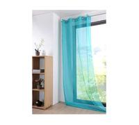 Homemaison Voilage Monna Polyester Céladon 135 x 260 cm