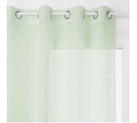 Voilage tamisant ""Louis"" 140 x 240 cm Atmosphera - Céladon -