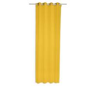 Voilage - TODAY - 135x240 cm - Jaune safran - 100% polyester - Intérieur